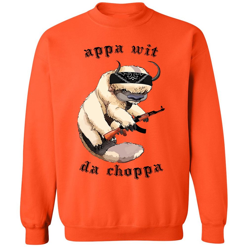 Classic Unisex Sweatshirt - 7F9XK7H8 - Orange - 10