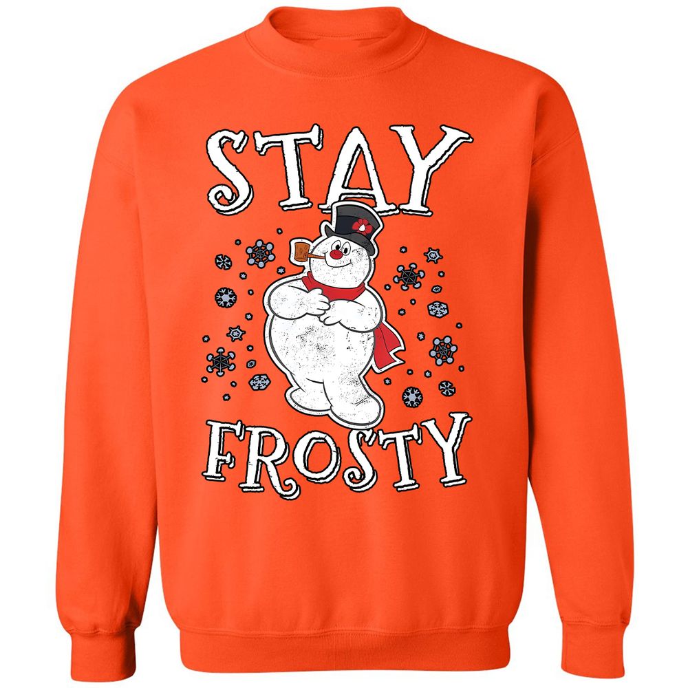 Classic Unisex Sweatshirt - PZ5HSQEW - Orange - 10
