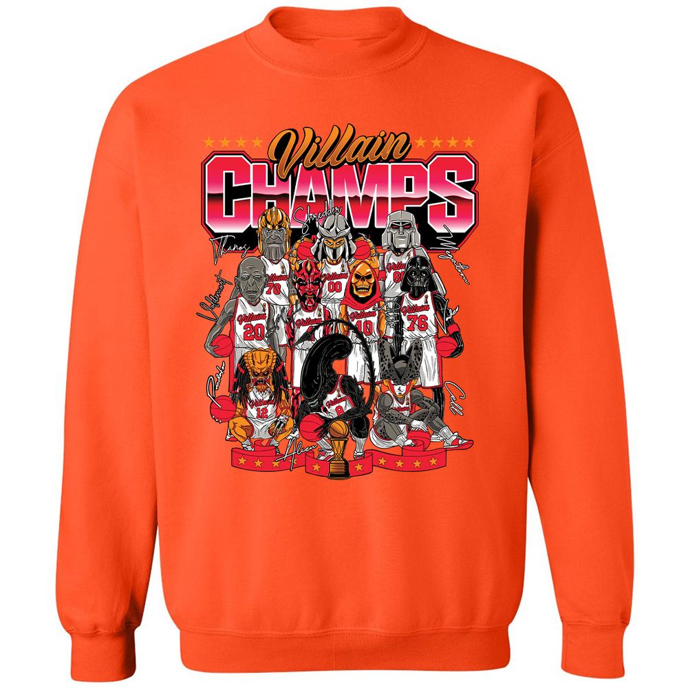 Classic Unisex Sweatshirt - 8VYN6Q4T - Orange - 10