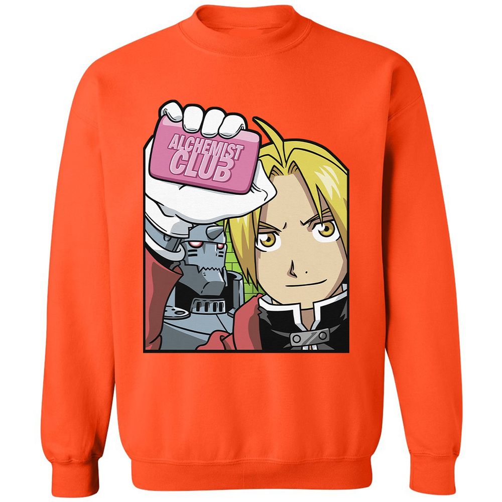 Classic Unisex Sweatshirt - 698Q46YE - Orange - 10