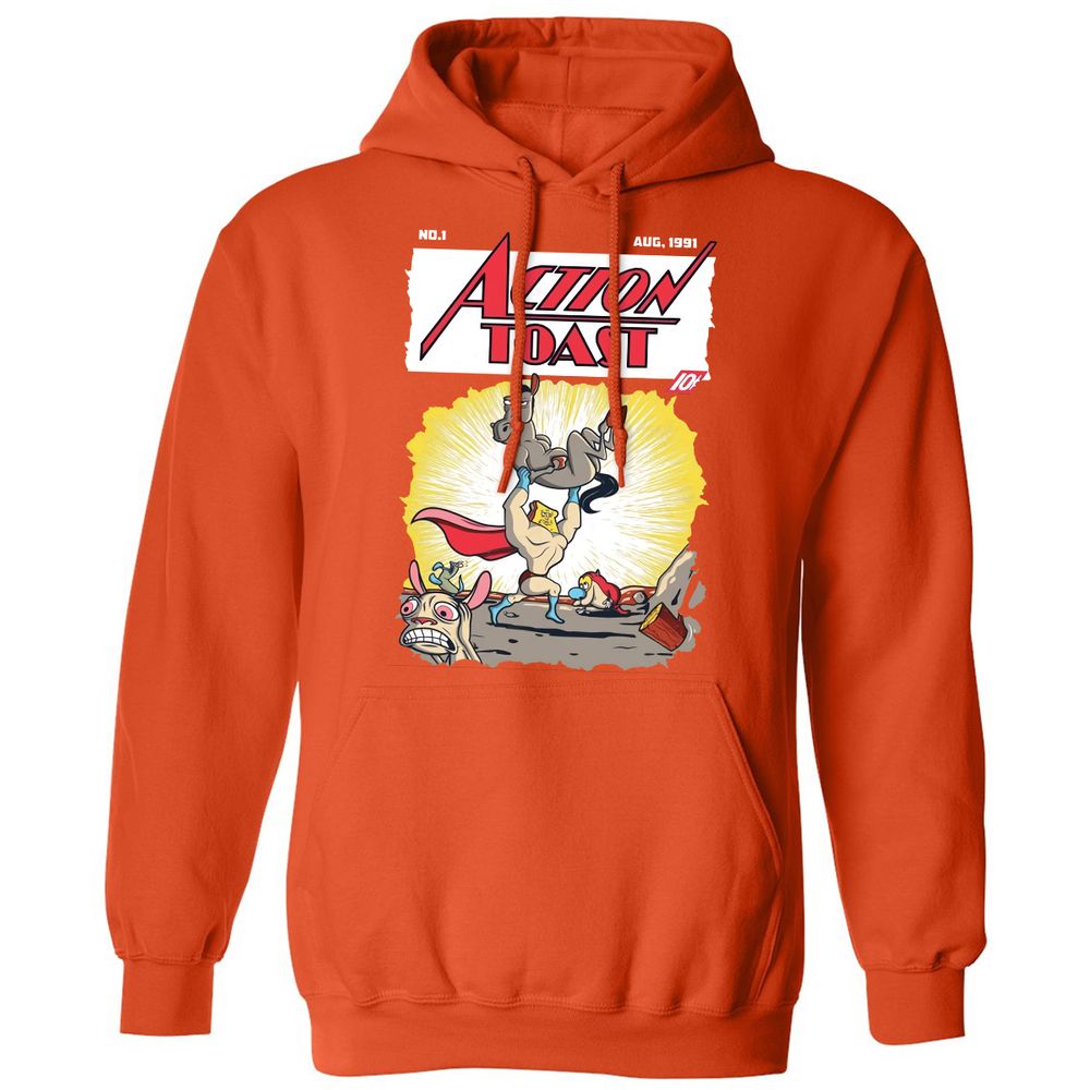 Classic Unisex Hoodie - KPG5XYMG - Orange - 10