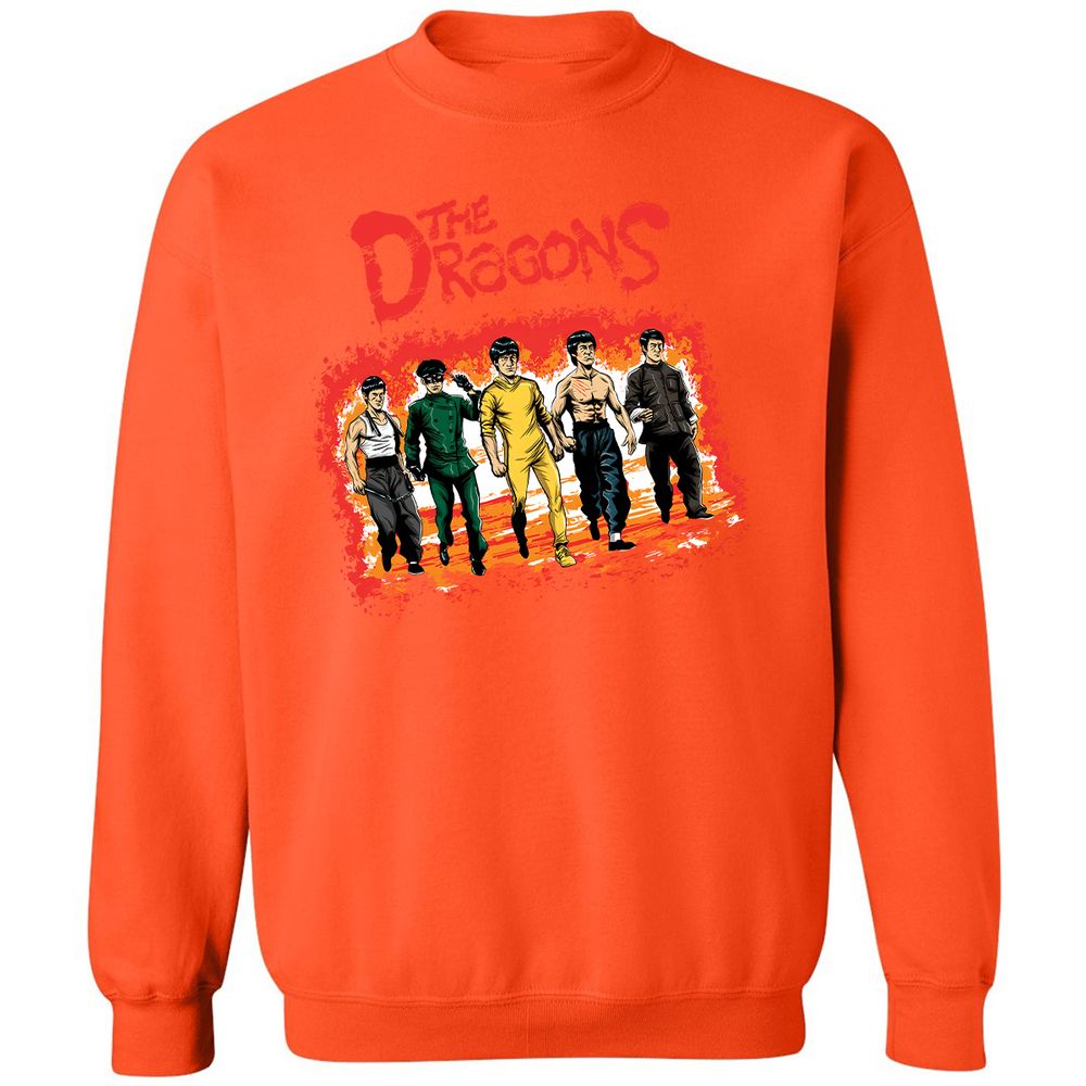 Classic Unisex Sweatshirt - B3XUGB4M - Orange - 10
