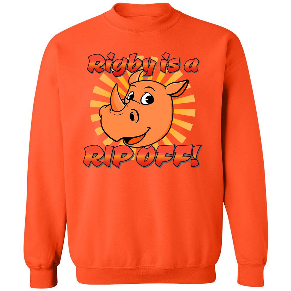 Classic Unisex Sweatshirt - Q4EF718R - Orange - 10
