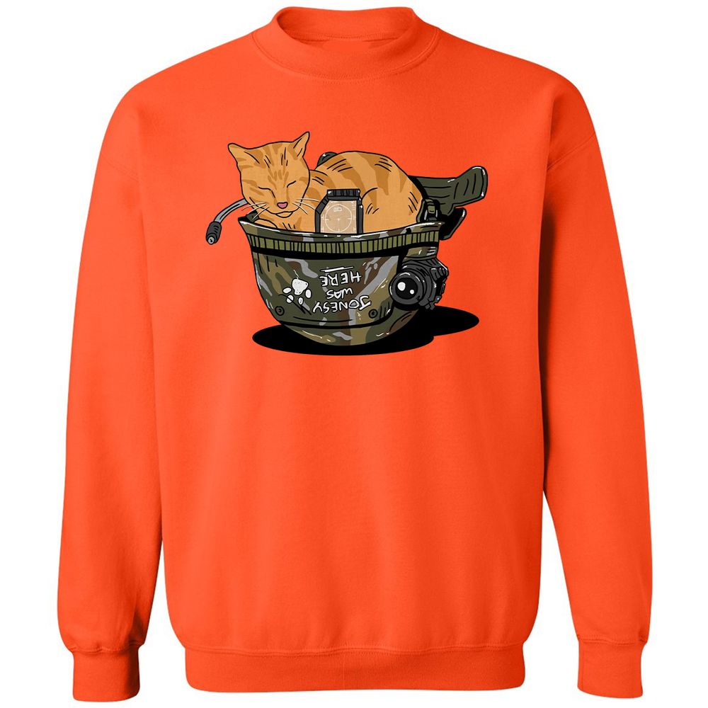 Classic Unisex Sweatshirt - 1DTF72MF - Orange - 10