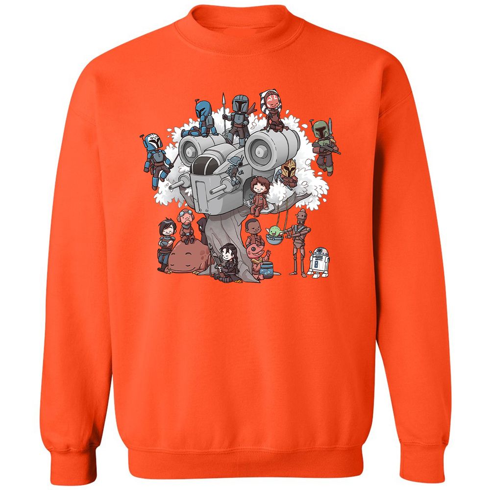 Classic Unisex Sweatshirt - SX2CQN5A - Orange - 10
