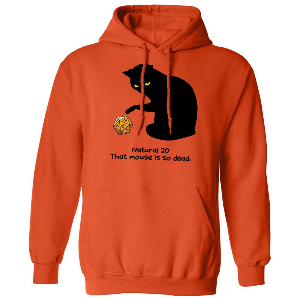 Classic Unisex Hoodie - B5MEVYNV - Orange - 10