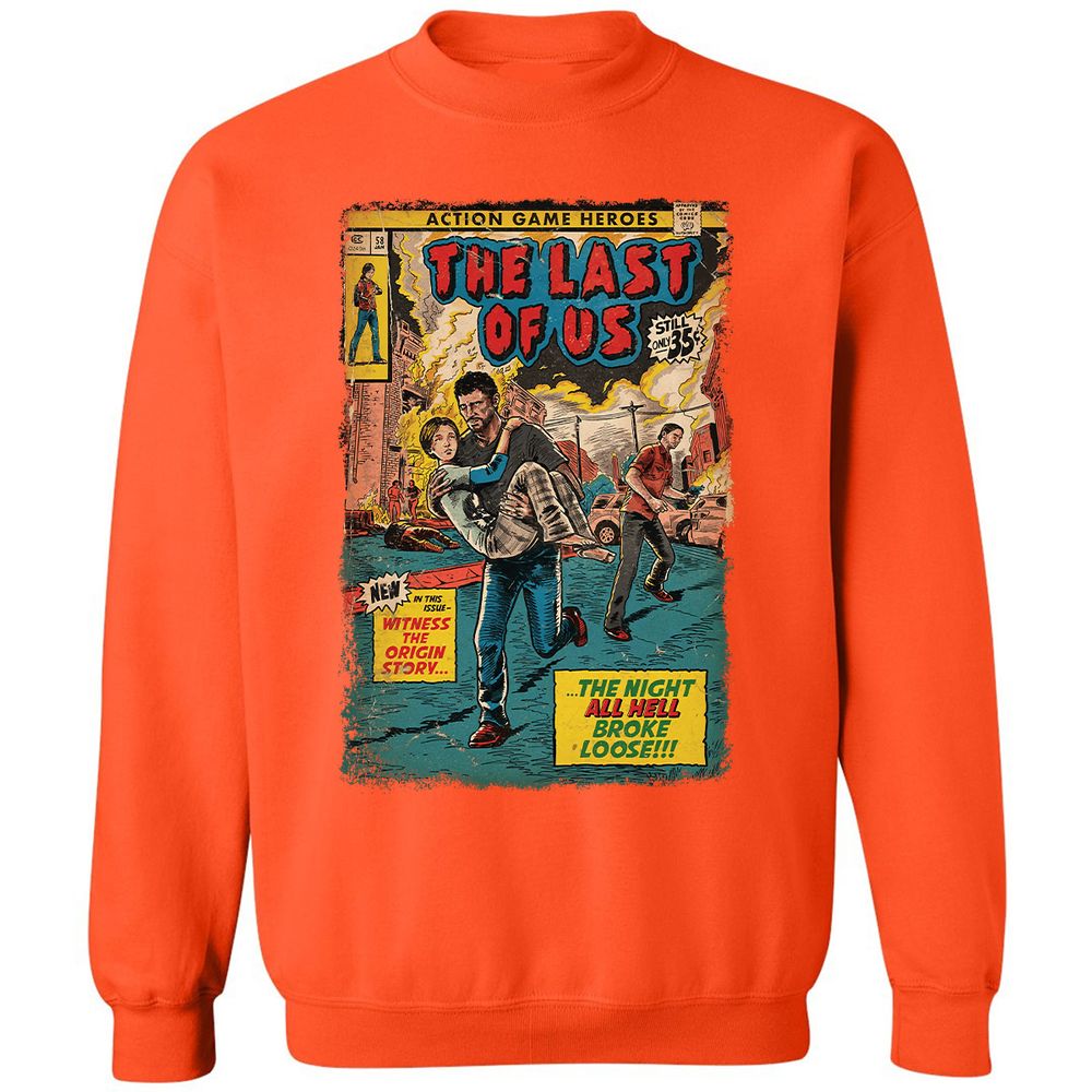 Classic Unisex Sweatshirt - XBTBN23S - Orange - 10
