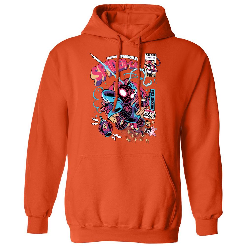 Classic Unisex Hoodie - 3TU17F6C - Orange - 10