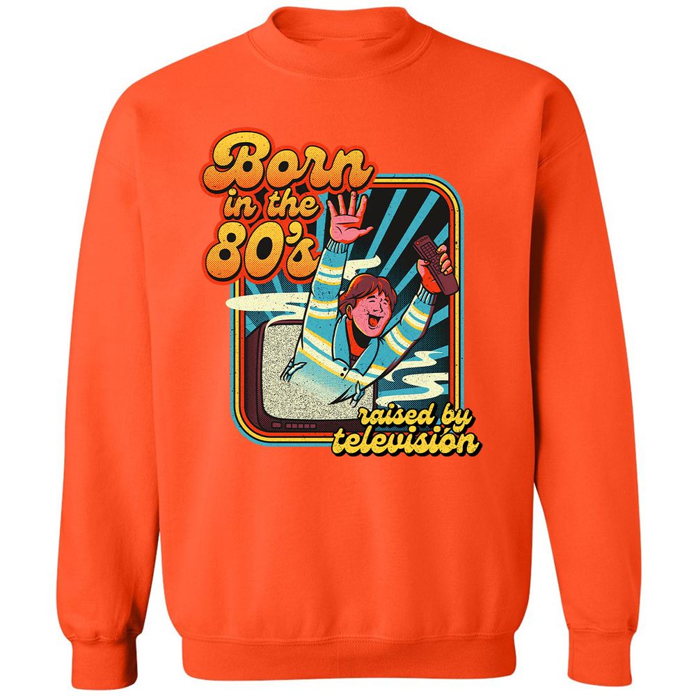 Classic Unisex Sweatshirt - HFVH2QWX - Orange - 10