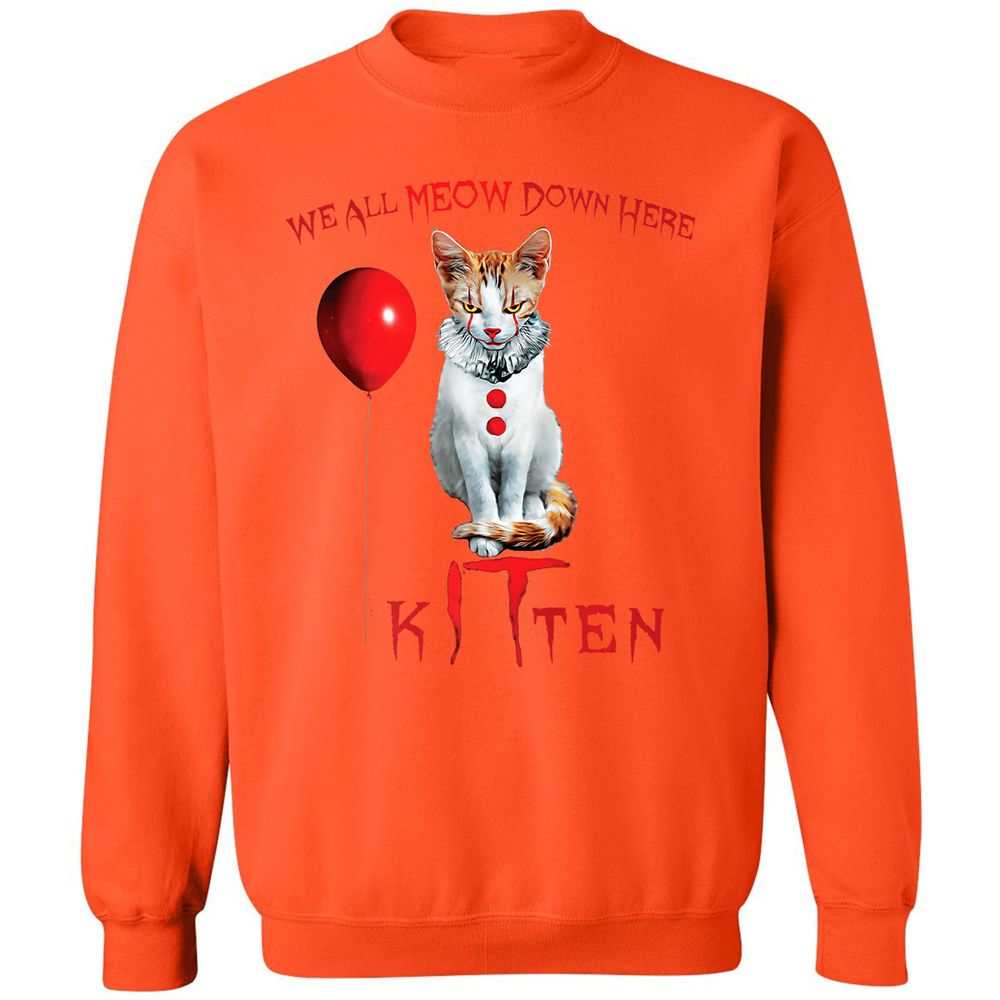 Classic Unisex Sweatshirt - 4MWPY4NT - Orange - 10