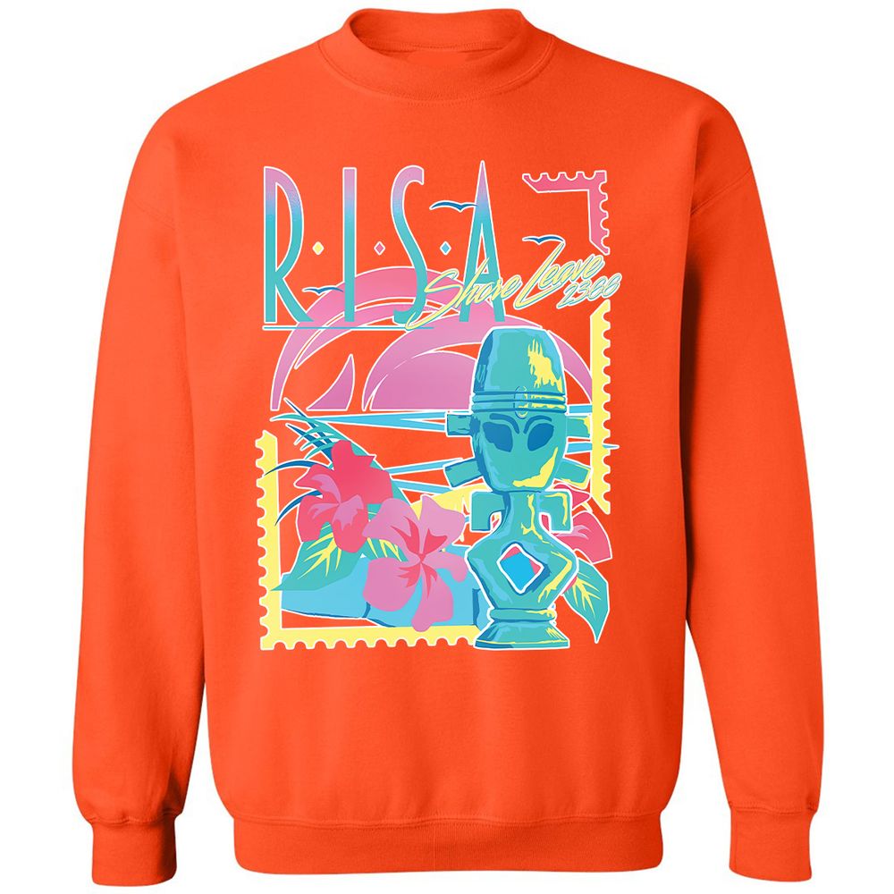 Classic Unisex Sweatshirt - 39UFFA83 - Orange - 10