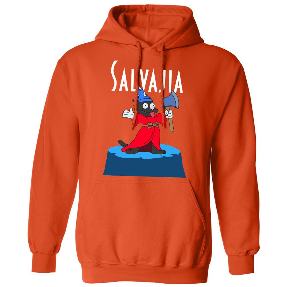 Classic Unisex Hoodie - W4XRH2QL - Orange - 10