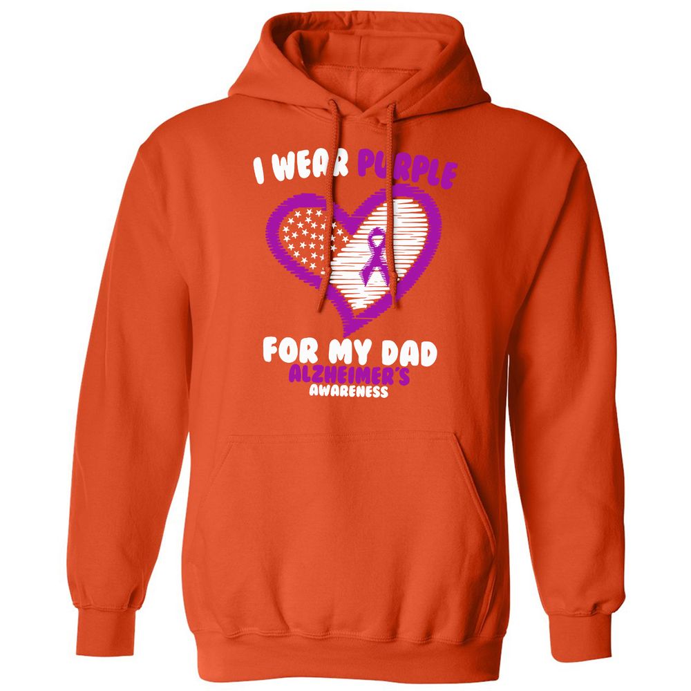Classic Unisex Hoodie - YLZZHZWL - Orange - 10