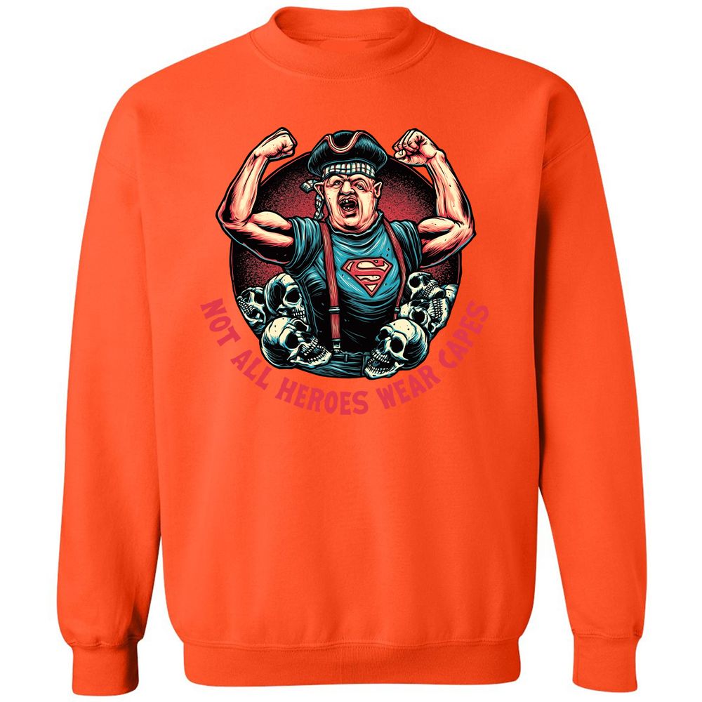 Classic Unisex Sweatshirt - MKJHWZ6K - Orange - 10