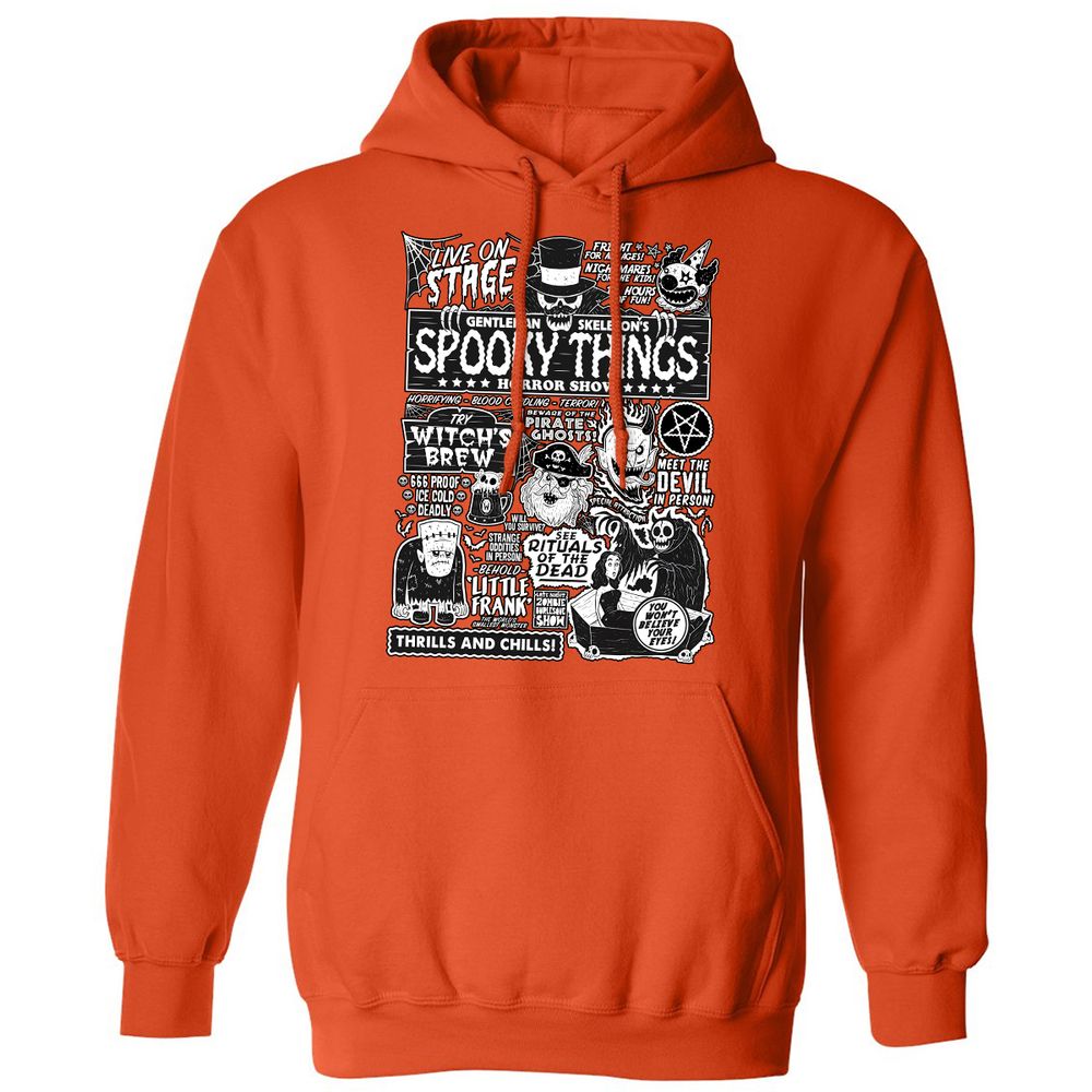 Classic Unisex Hoodie - GKB5LEYC - Orange - 10
