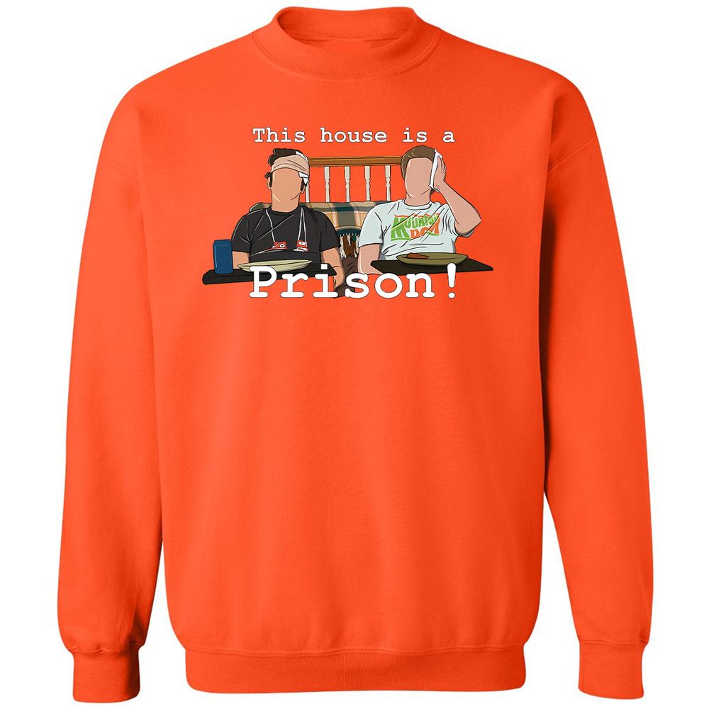 Classic Unisex Sweatshirt - EJ5R8F8W - Orange - 10