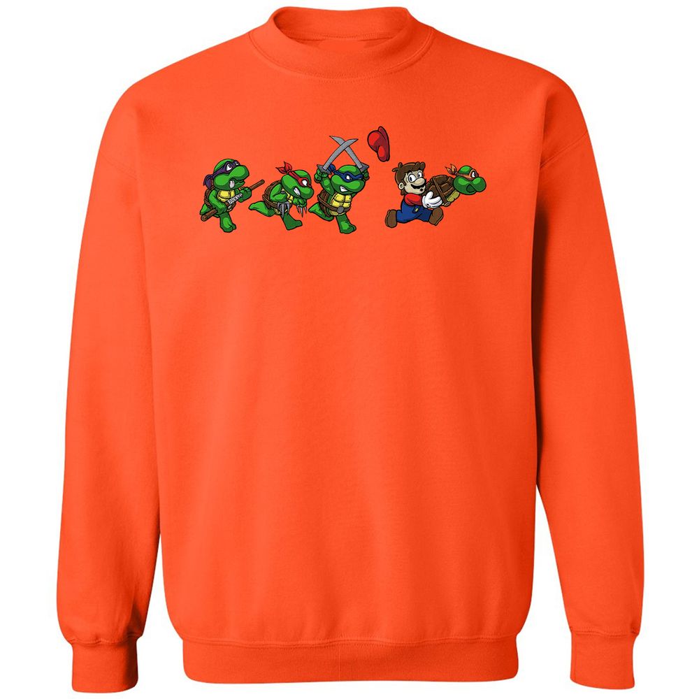 Classic Unisex Sweatshirt - 5W9JMQSM - Orange - 10
