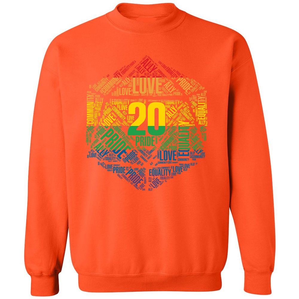 Classic Unisex Sweatshirt - L134G5W1 - Orange - 10