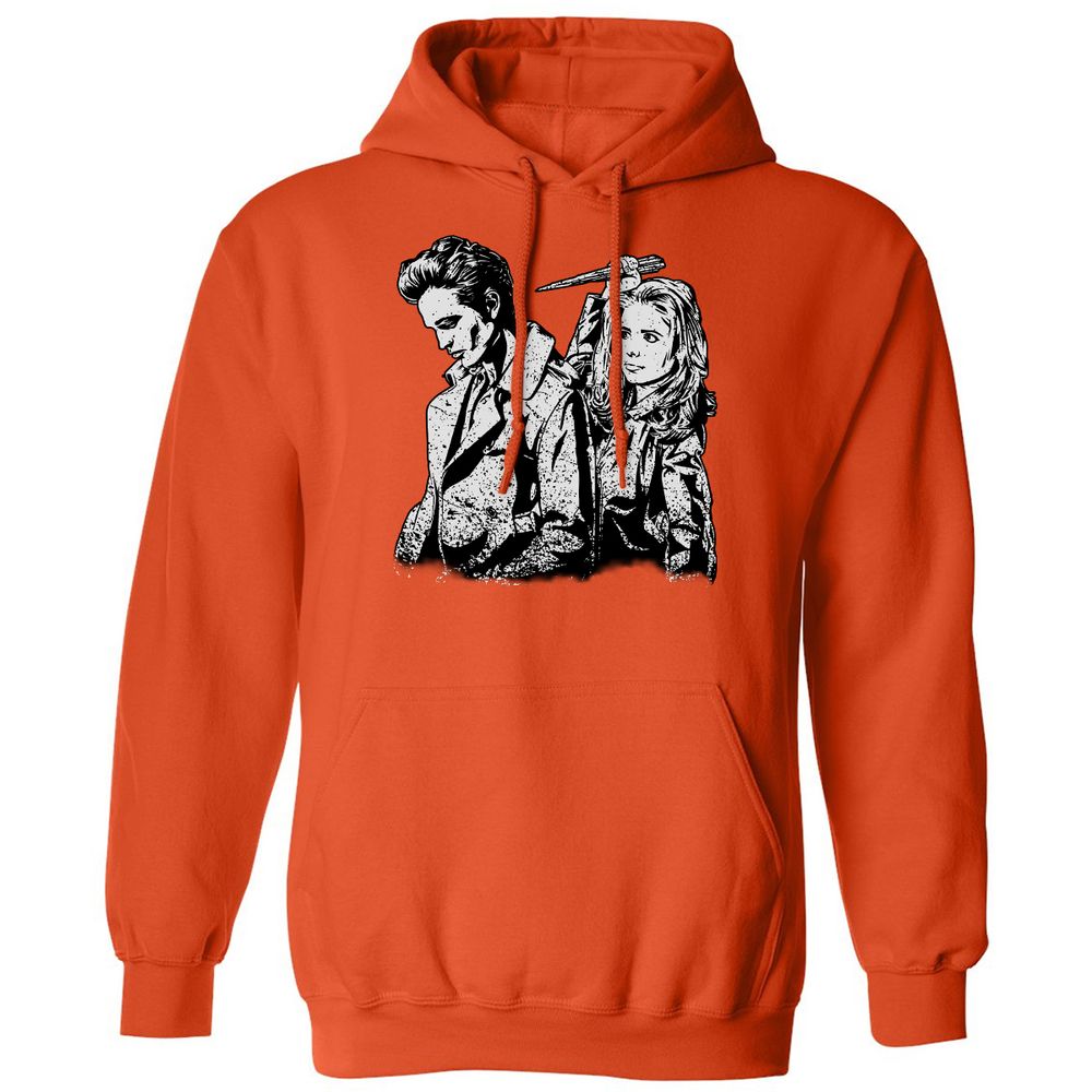 Classic Unisex Hoodie - ML1AKNJH - Orange - 10