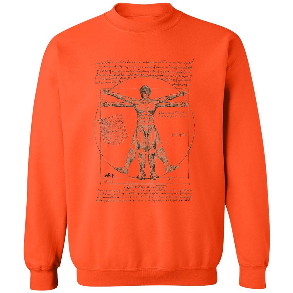 Classic Unisex Sweatshirt - MA38PHP6 - Orange - 10