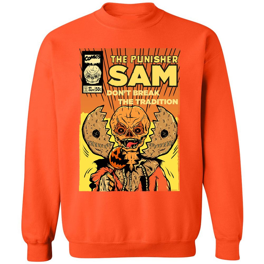 Classic Unisex Sweatshirt - T8L1HQAB - Orange - 10