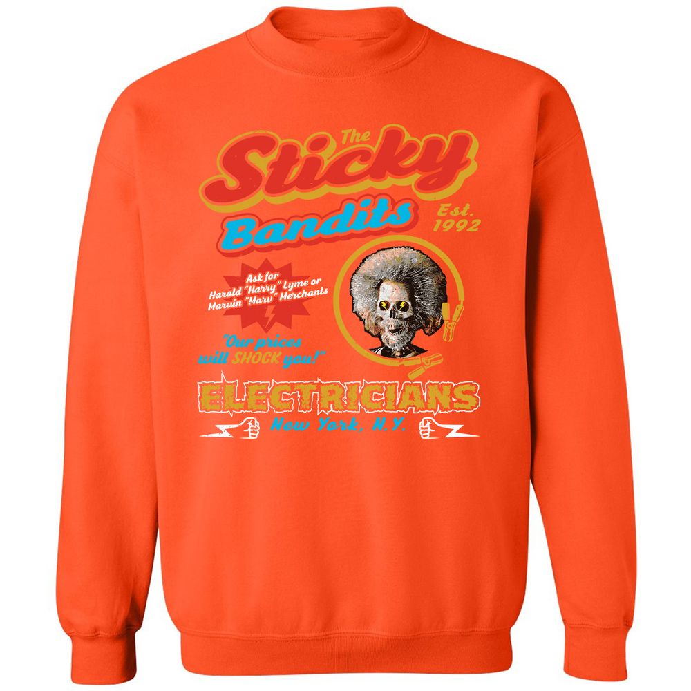 Classic Unisex Sweatshirt - ZTSJ1R6Y - Orange - 10