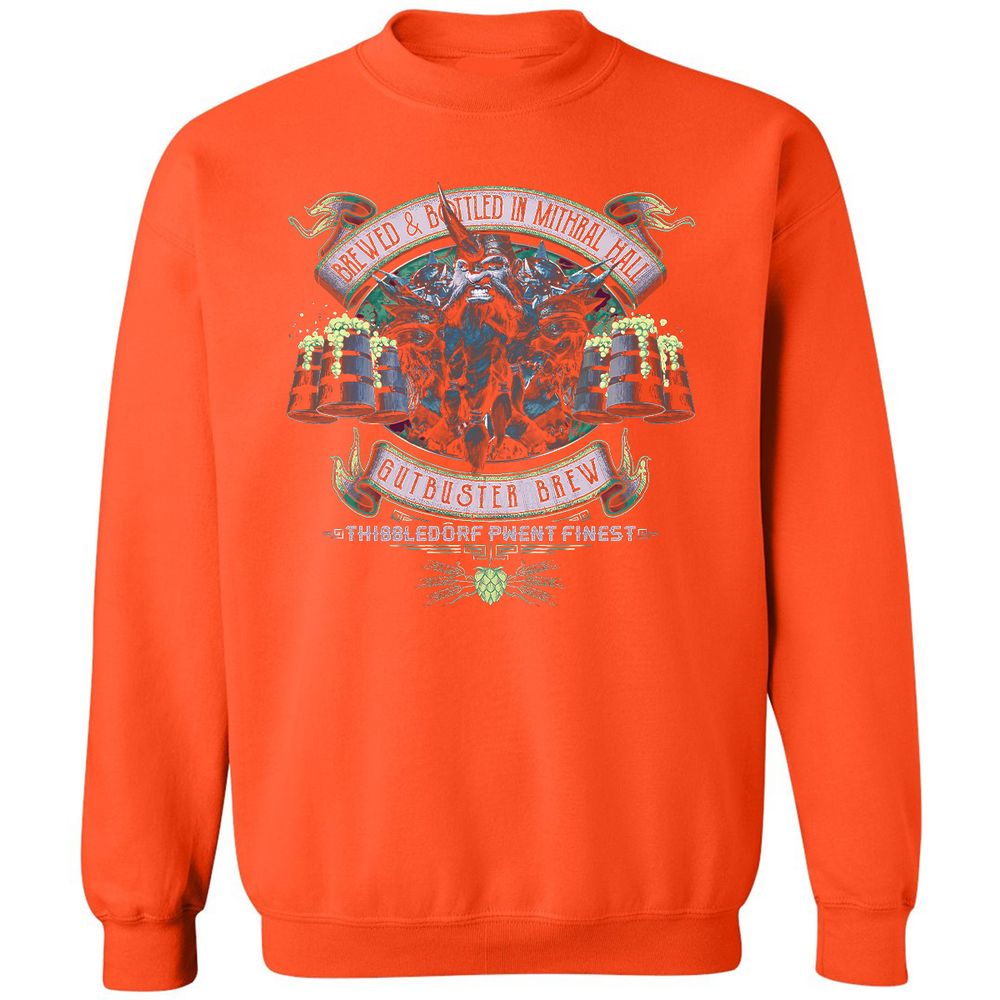 Classic Unisex Sweatshirt - ZN1YQ5TT - Orange - 10