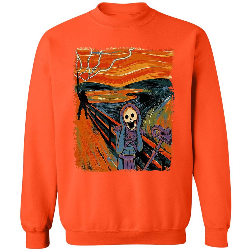 Classic Unisex Sweatshirt - 649TKSKX - Orange - 10