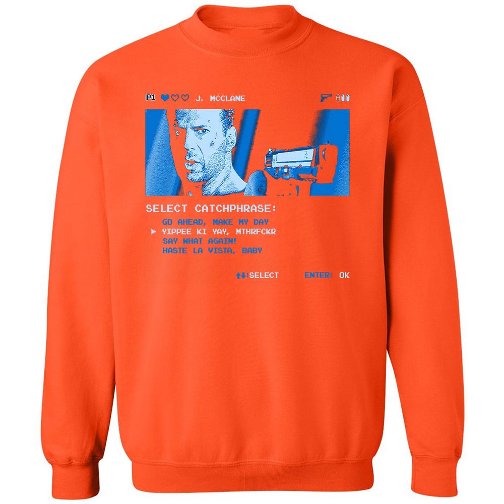 Classic Unisex Sweatshirt - 44DTHT4J - Orange - 10