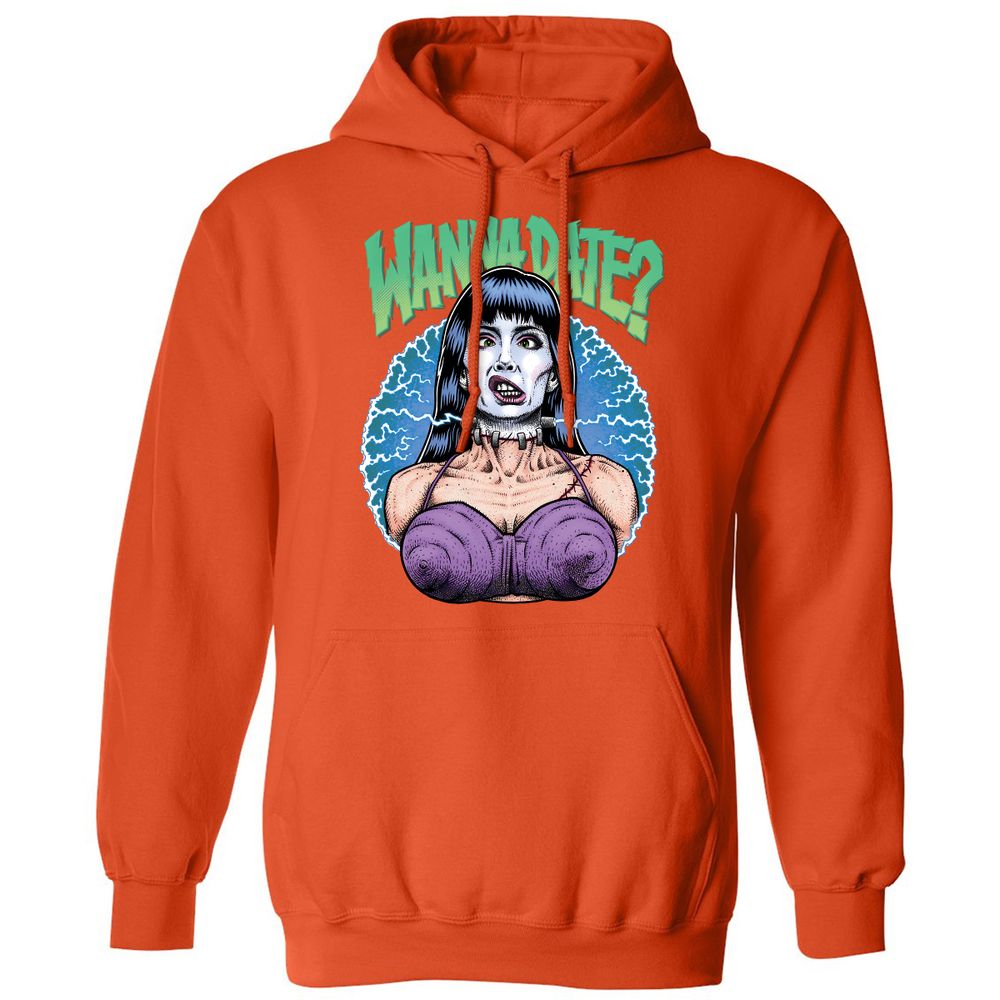 Classic Unisex Hoodie - ELA83KU9 - Orange - 10