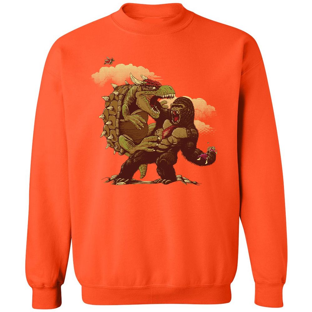 Classic Unisex Sweatshirt - YVSFKJET - Orange - 10