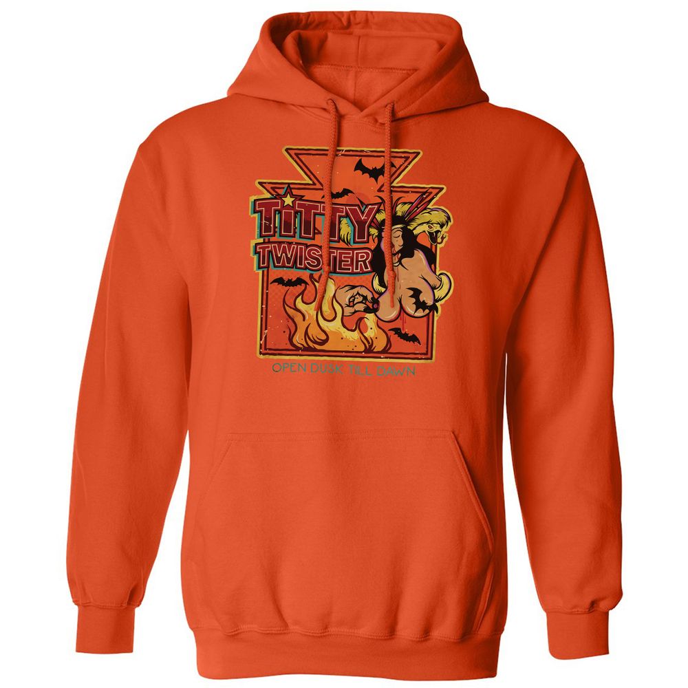 Classic Unisex Hoodie - 32TQKU1H - Orange - 10