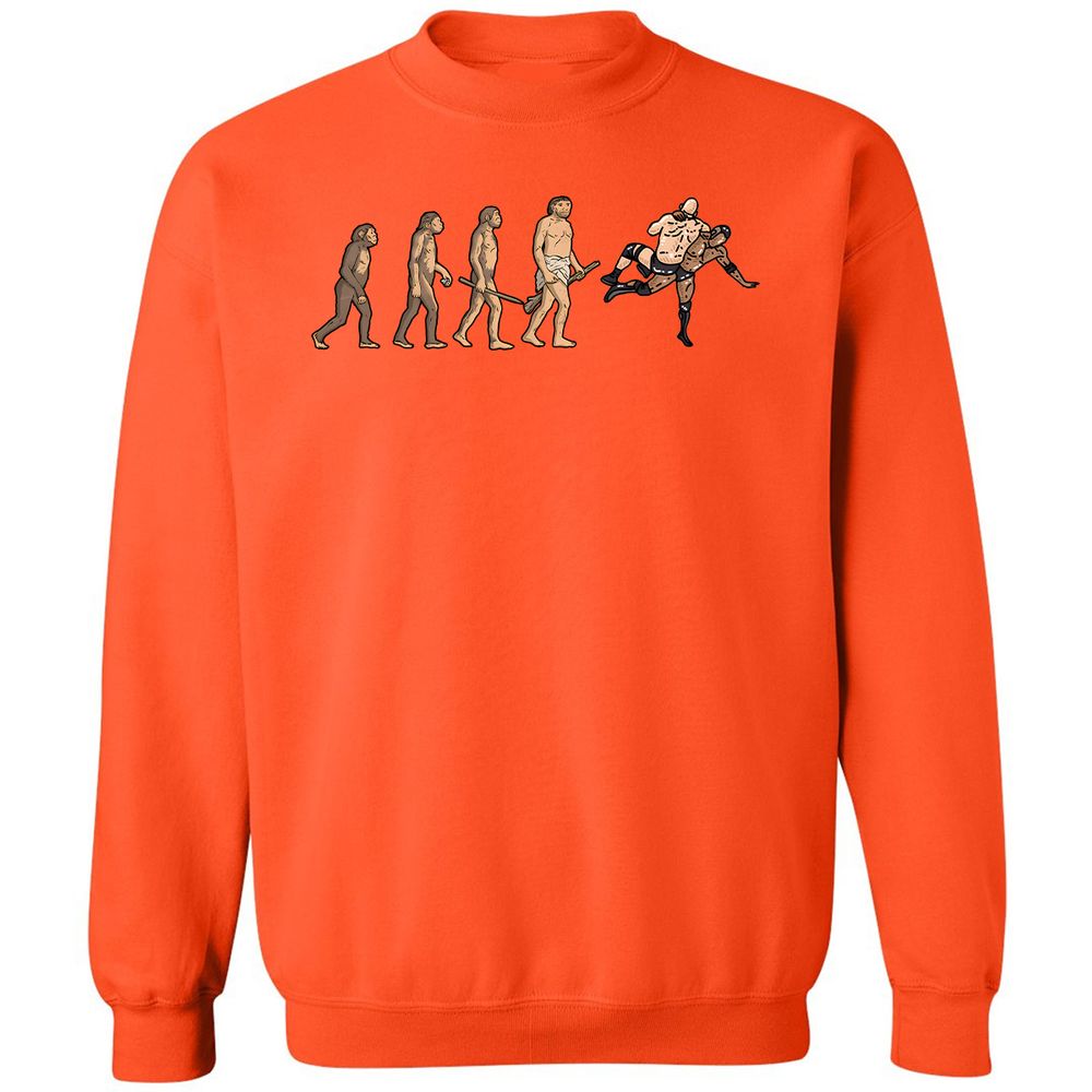 Classic Unisex Sweatshirt - JTF9MSFF - Orange - 10