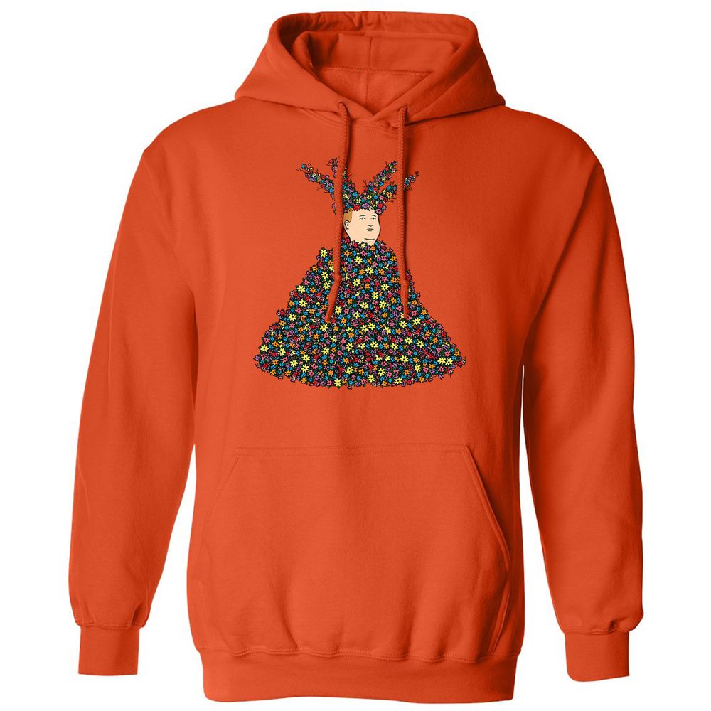 Classic Unisex Hoodie - NUD6Q1C9 - Orange - 10