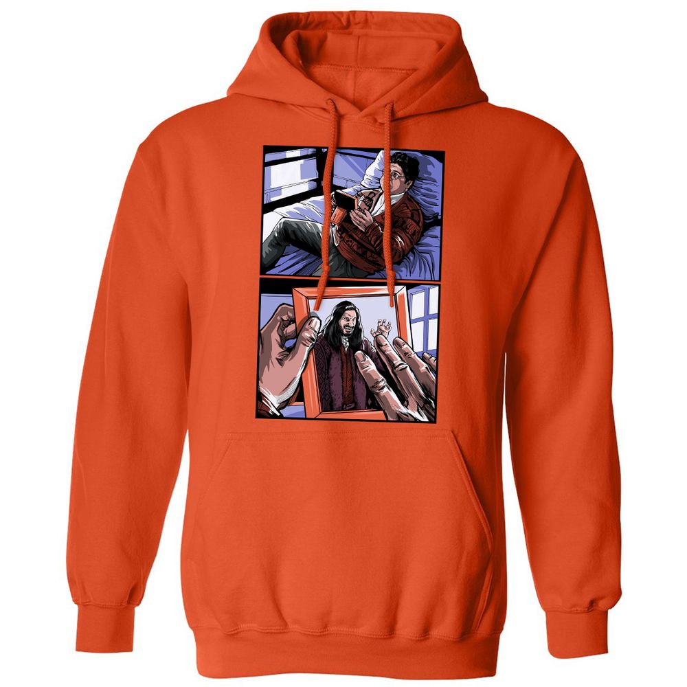 Classic Unisex Hoodie - BS8PB7M1 - Orange - 10