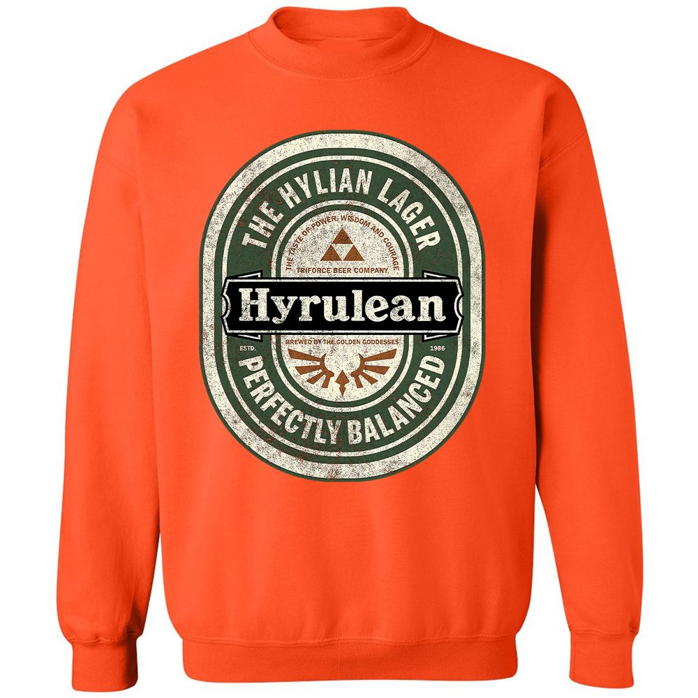 Classic Unisex Sweatshirt - 9DLJDZHE - Orange - 10