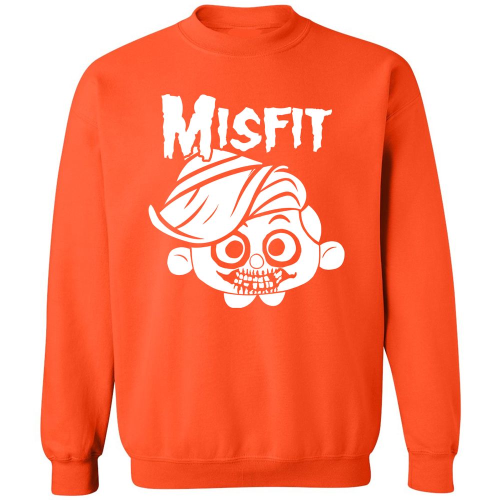 Classic Unisex Sweatshirt - EVJFJDSB - Orange - 10