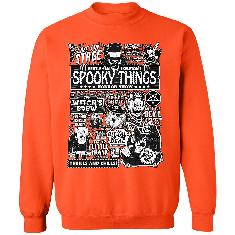 Classic Unisex Sweatshirt - TYBEJV5U - Orange - 10