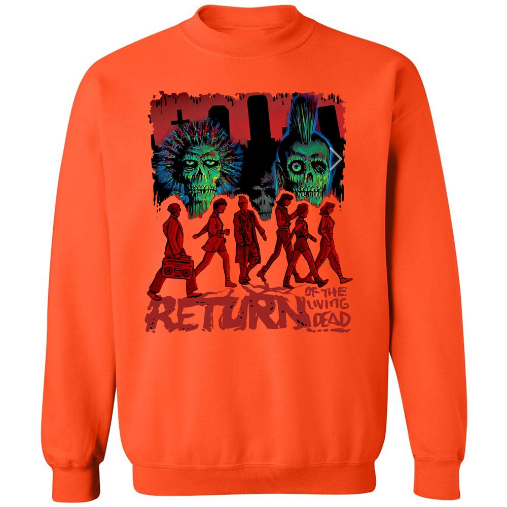 Classic Unisex Sweatshirt - 5JX2H943 - Orange - 10