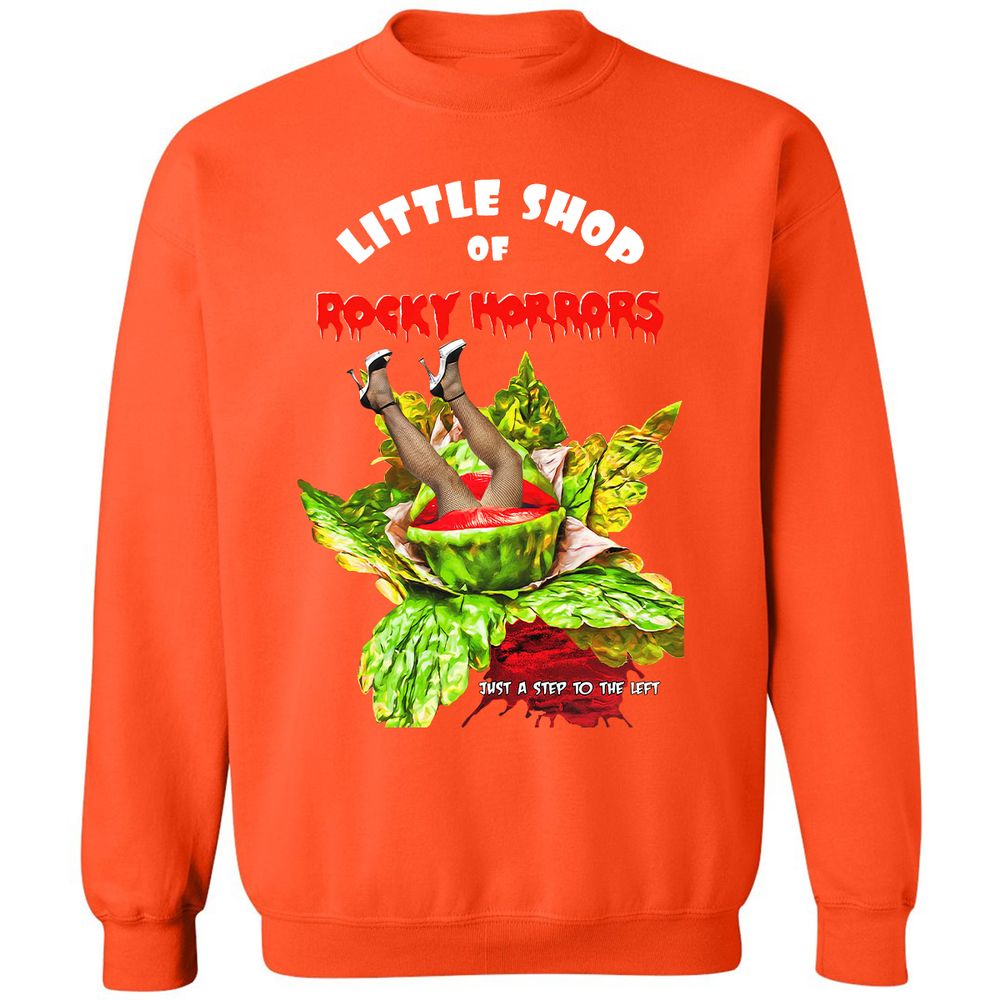 Classic Unisex Sweatshirt - Black - Orange - 10