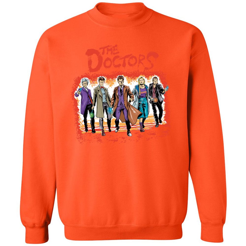 Classic Unisex Sweatshirt - ZZZVEM9L - Orange - 10