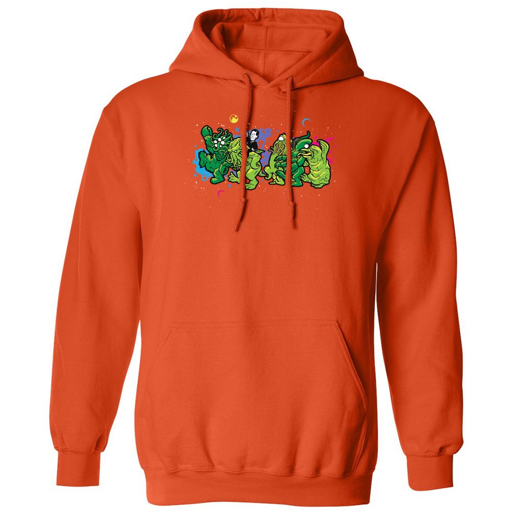 Classic Unisex Hoodie - 4CHLP8ST - Orange - 10
