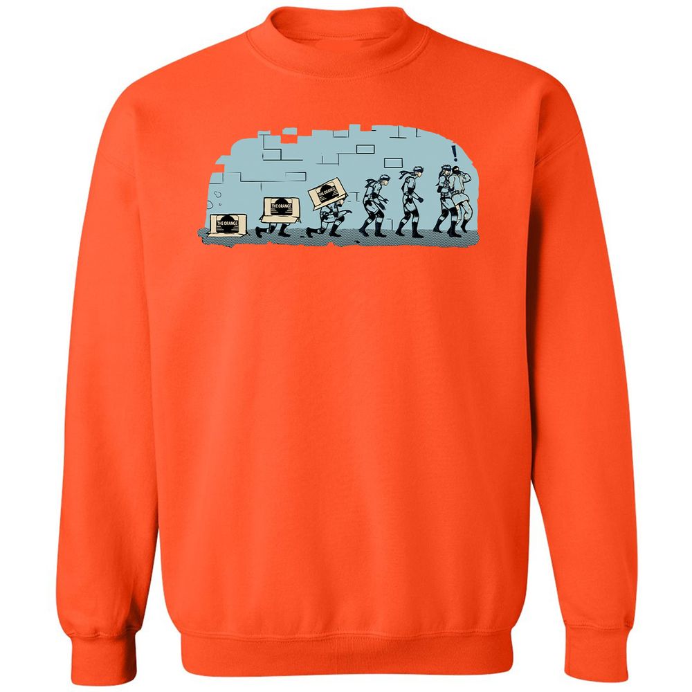 Classic Unisex Sweatshirt - UBLAM18W - Orange - 10