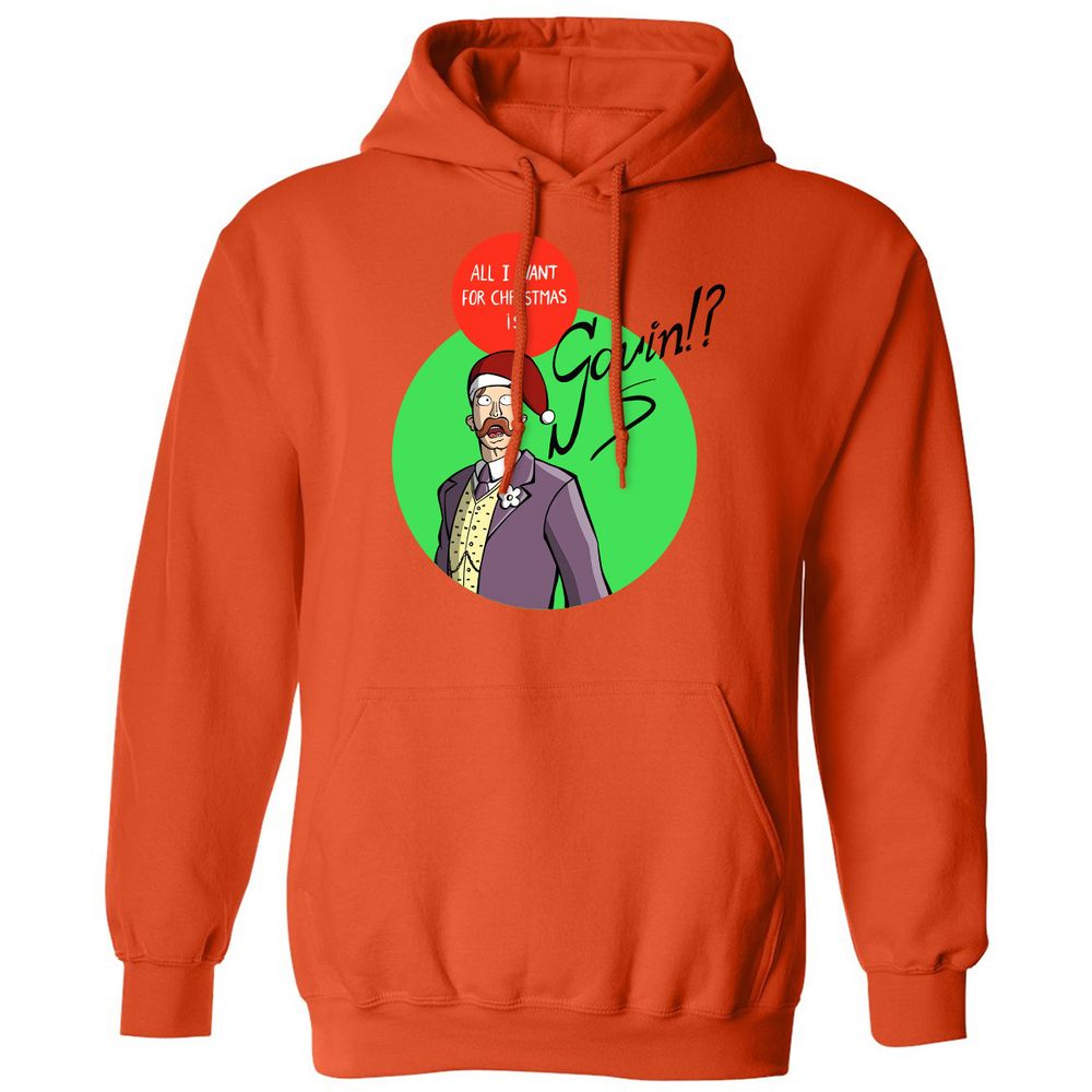 Classic Unisex Hoodie - RCETUZQN - Orange - 10