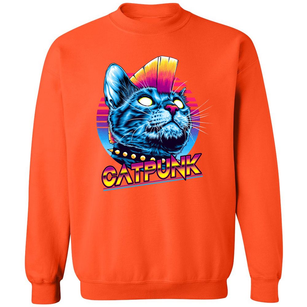 Classic Unisex Sweatshirt - DZUBKUXG - Orange - 10