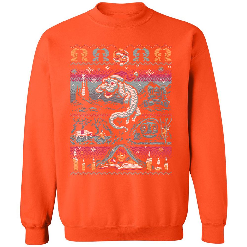 Classic Unisex Sweatshirt - 7NDSTEJ5 - Orange - 10