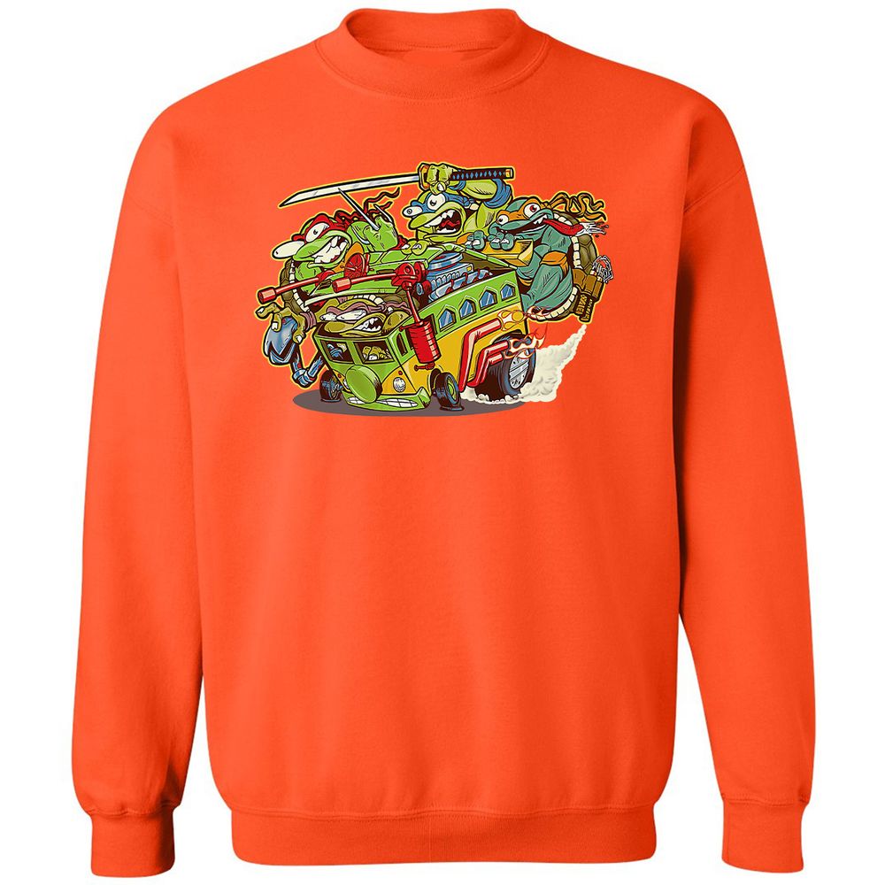 Classic Unisex Sweatshirt - CTDEFLTE - Orange - 10