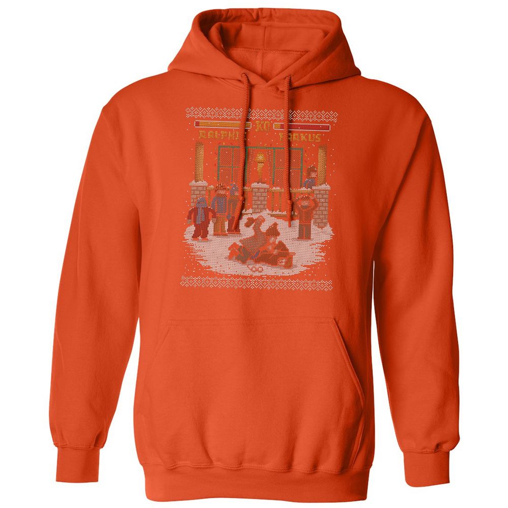 Classic Unisex Hoodie - A7VP2NQK - Orange - 10