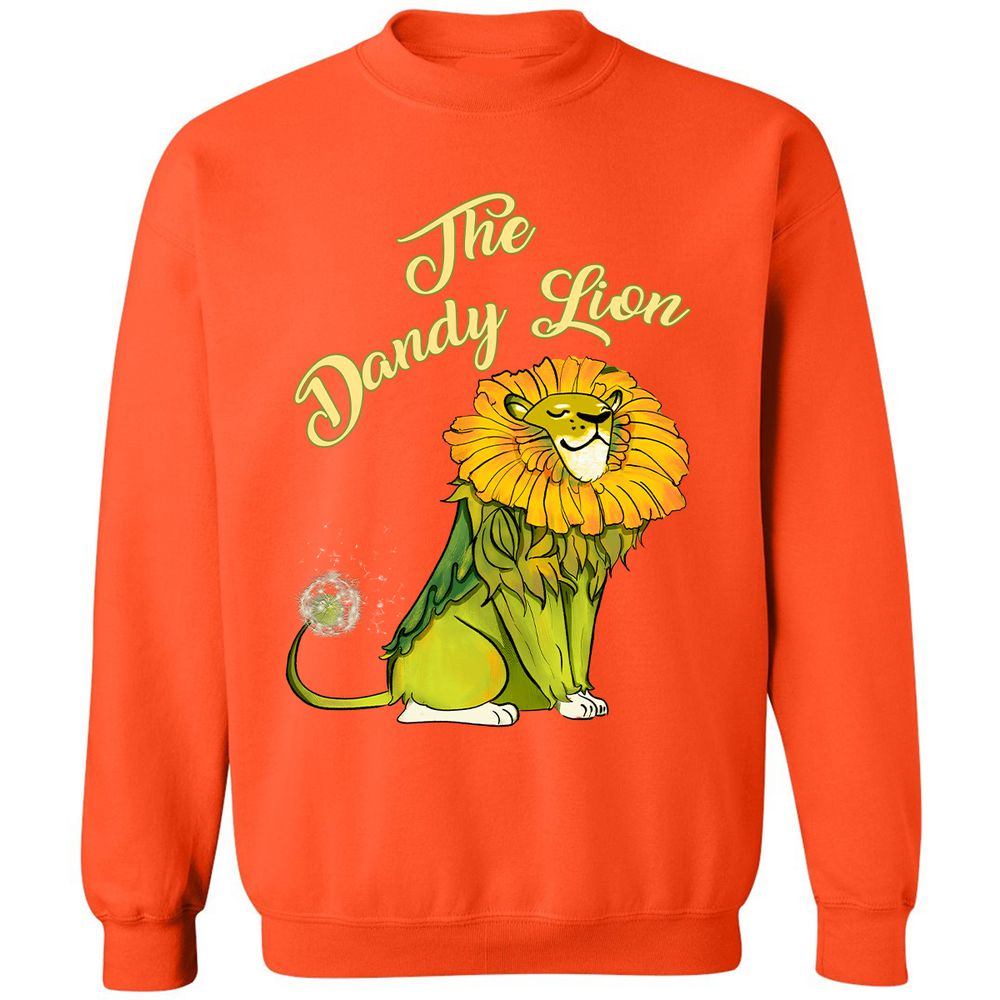 Classic Unisex Sweatshirt - Y7QGTSYA - Orange - 10
