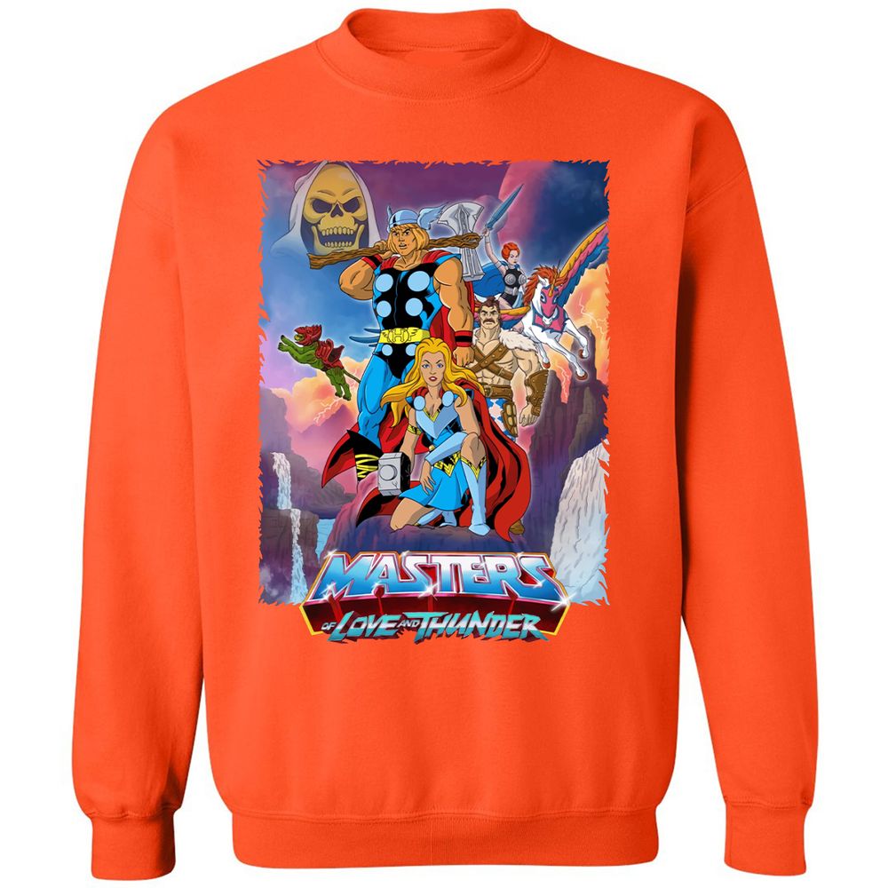 Classic Unisex Sweatshirt - J7A21D3N - Orange - 10